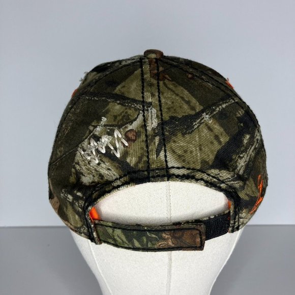 Red Head Bass Pro Shops Camo Camouflage Adjustable Hat - Picture 4 of 11